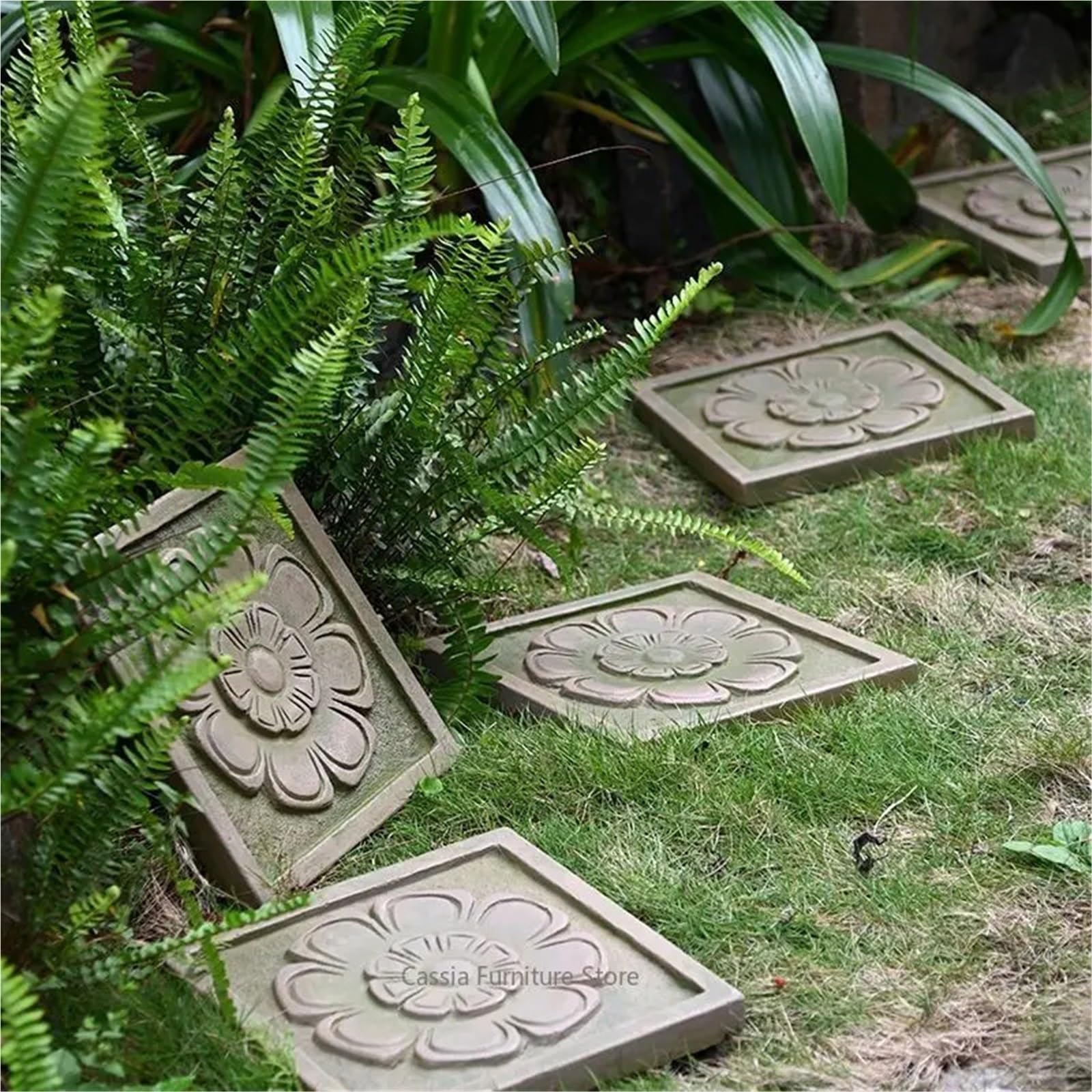 Pas Japonais Jardin Tremplins antidérapants for allée