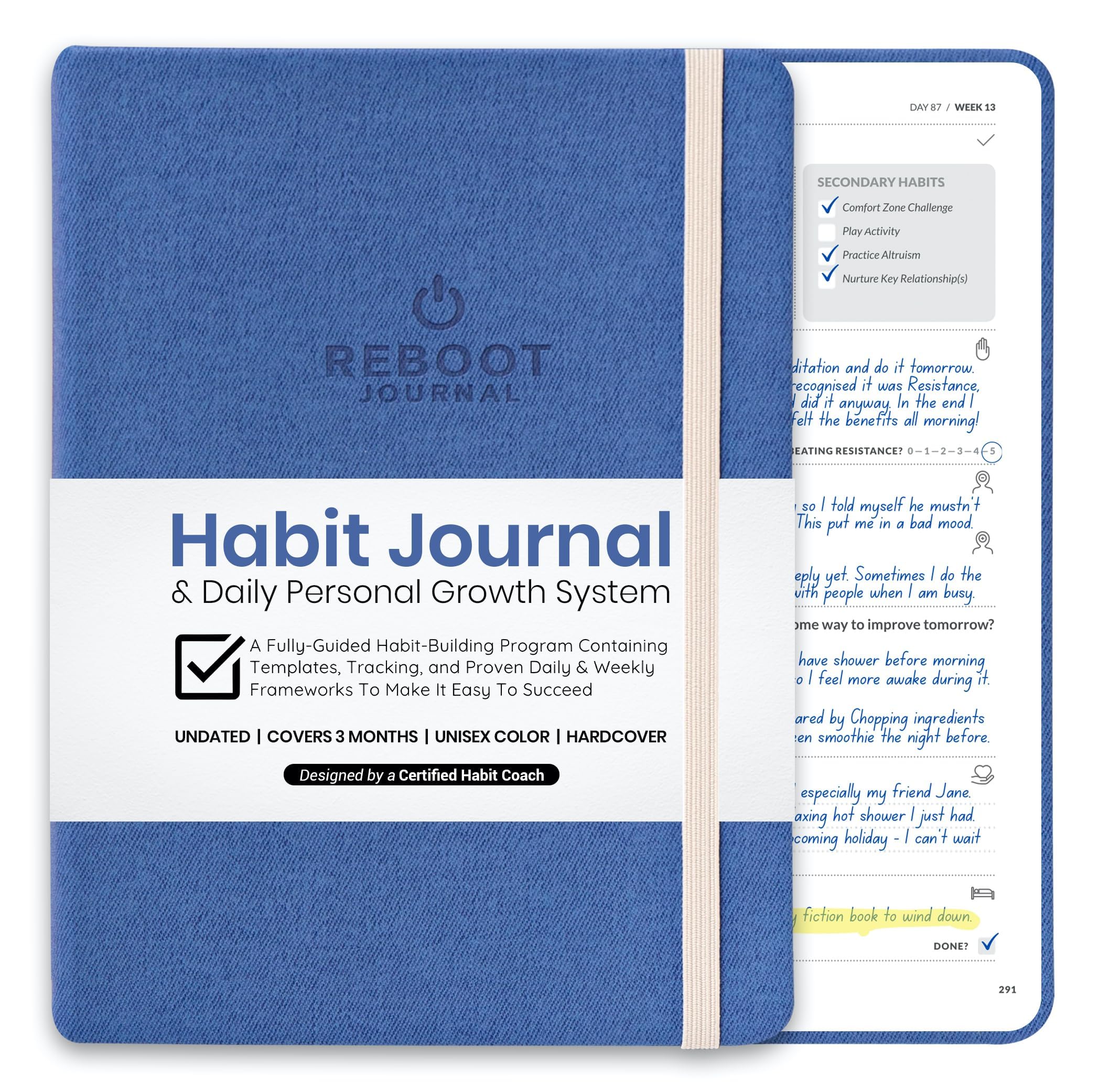 Reboot Journal - Guided Habit Tracker For Personal India