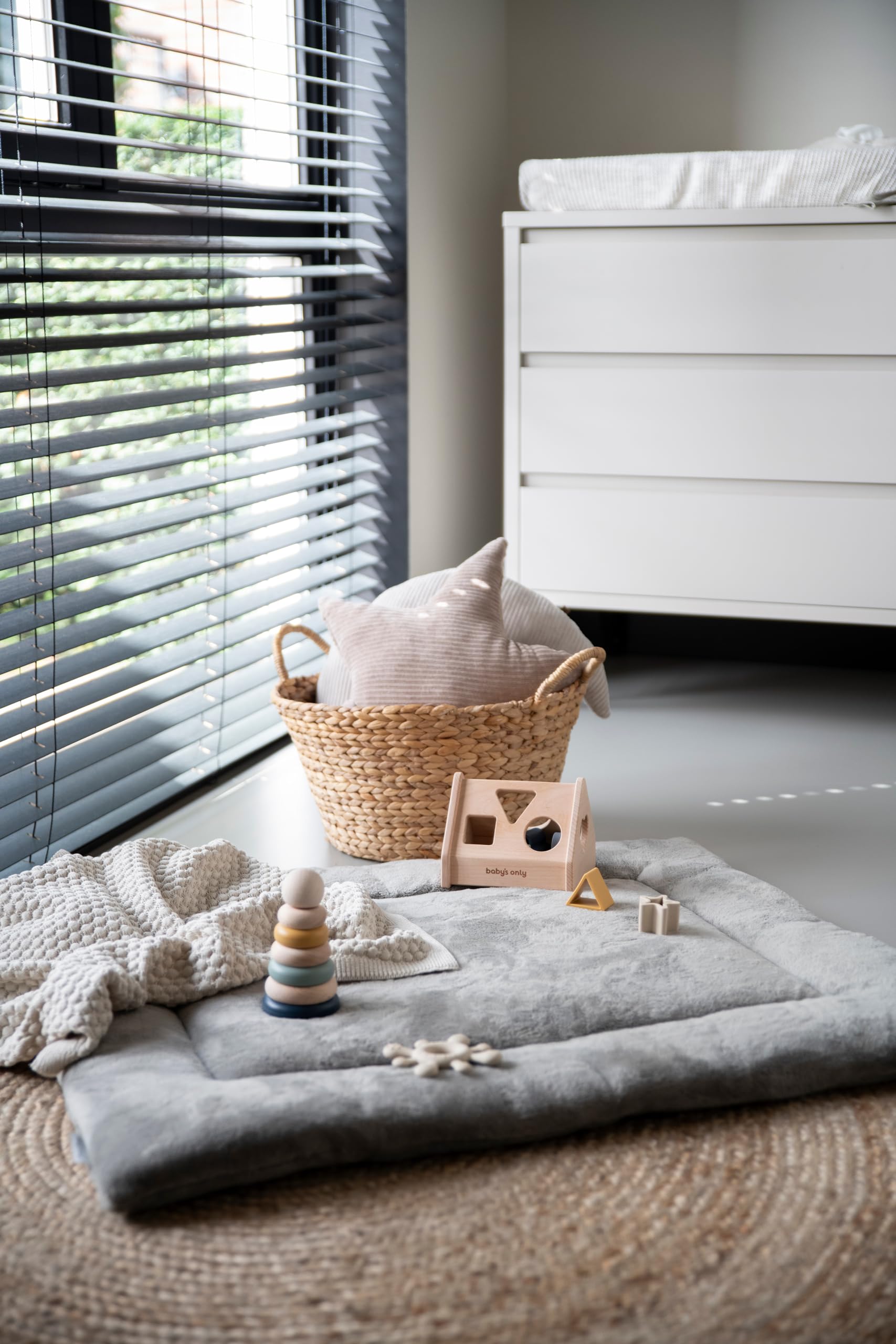 Baby's Only - Tapis de Parc Cozy - Urban Green - 75x95 cm