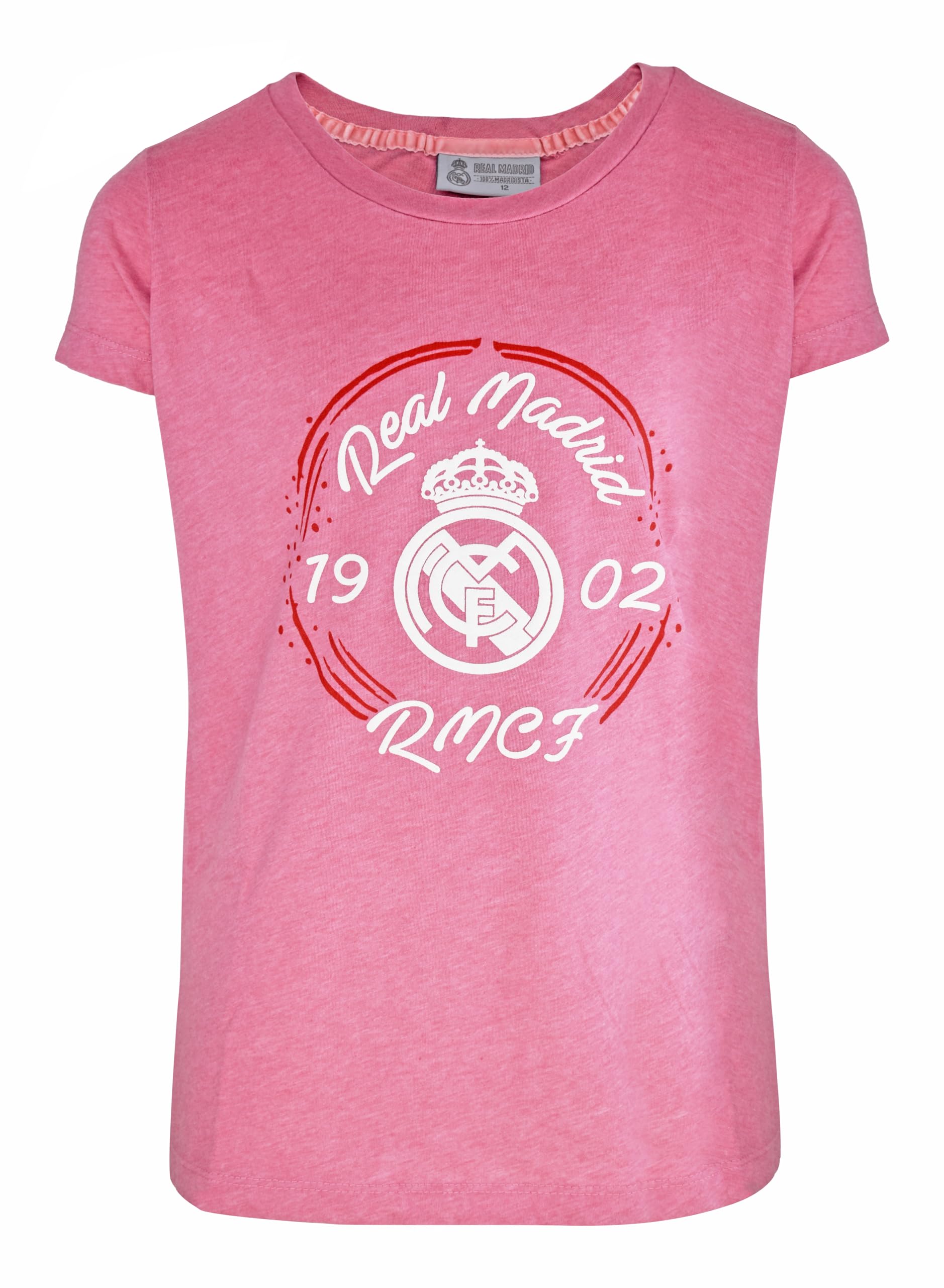 Real Madrid Woman tee Nº 9 Camiseta Niñas (Pack de 1)