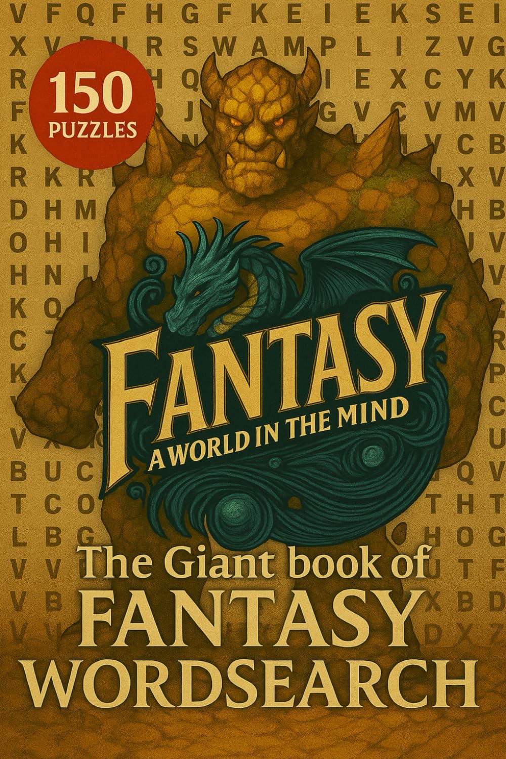 The Giant Book of Fantasy Wordsearch: Fantasy : A World in the Mind