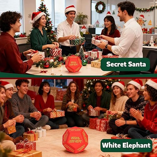 Miniatura 6 de Regalos navideños para adolescentes, adultos, hombres y mujeres, intercambio de regalos de Papá Noel, juegos de Navidad para familiares, amigos,
