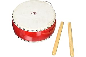 Japanese Red Wadaiko Drum: KP-390