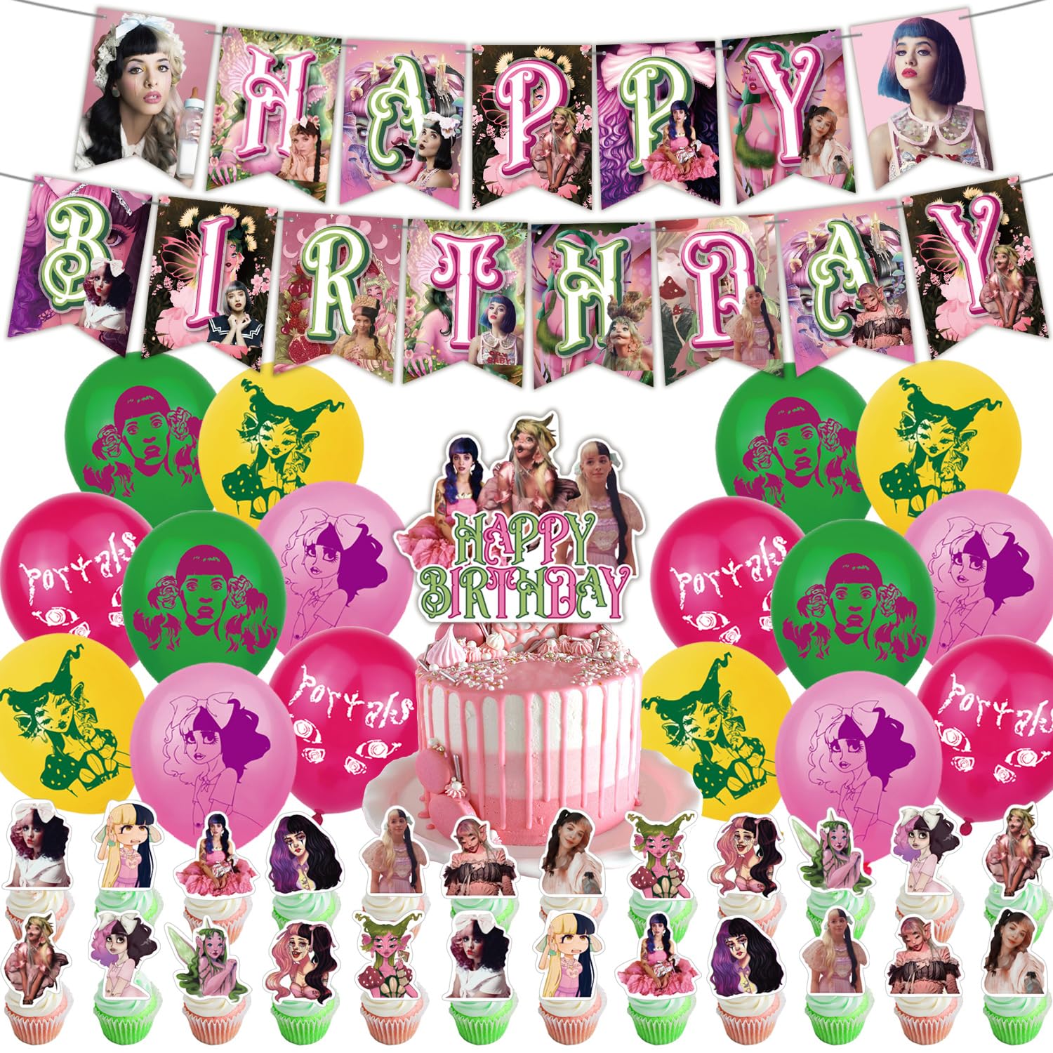 Buy Melanie Birthday Party Decorations Melanie Party Supplies Set