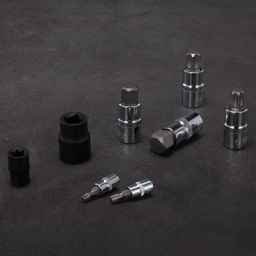 RIMKOLO 92-Piece Allen and Torx Bit Socket Set, 1/4