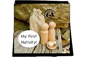 My First Nativity, Carved Jesus Doll