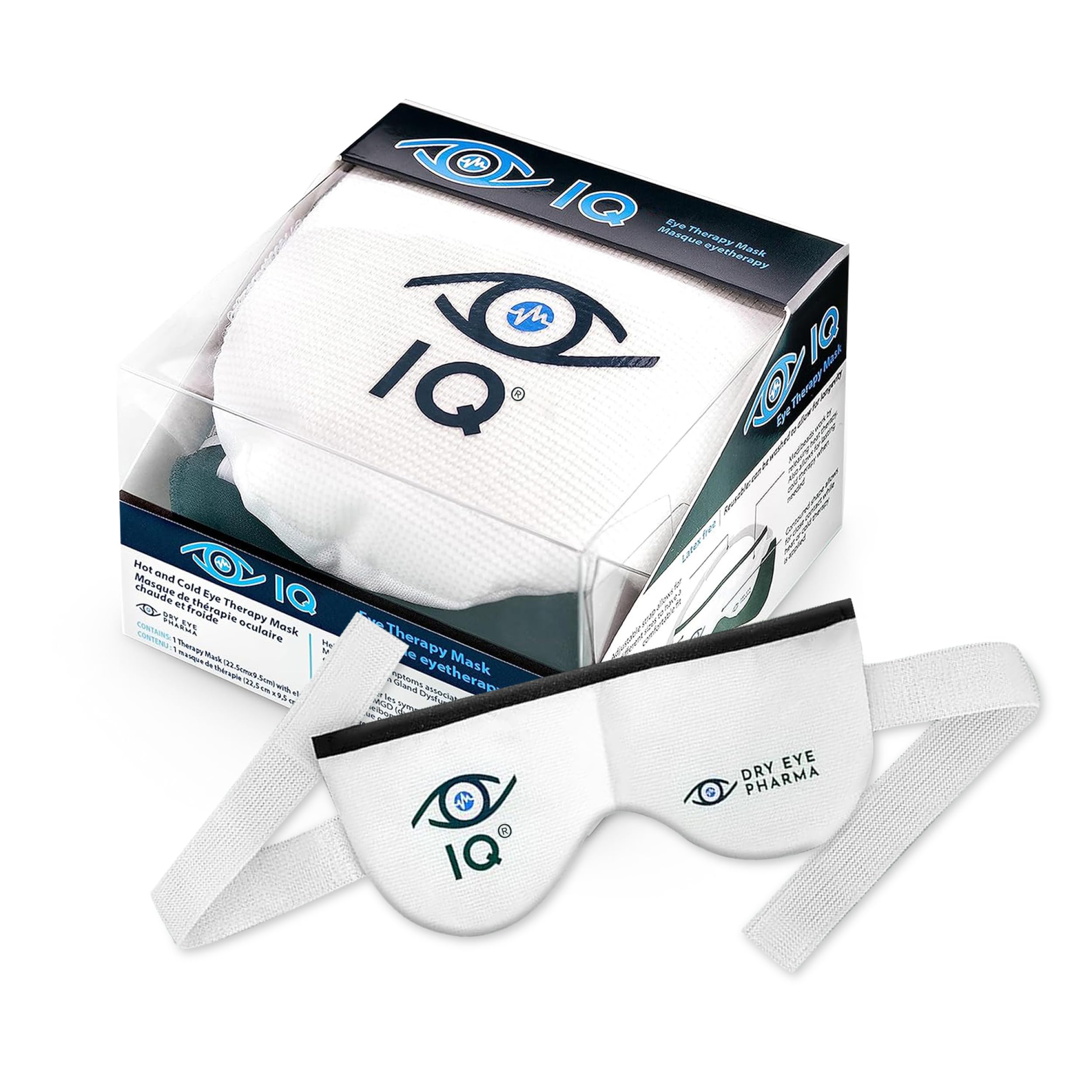 IQ® Hot & Cold Eye Therapy Mask | Reusable Compress for Dry Eyes
