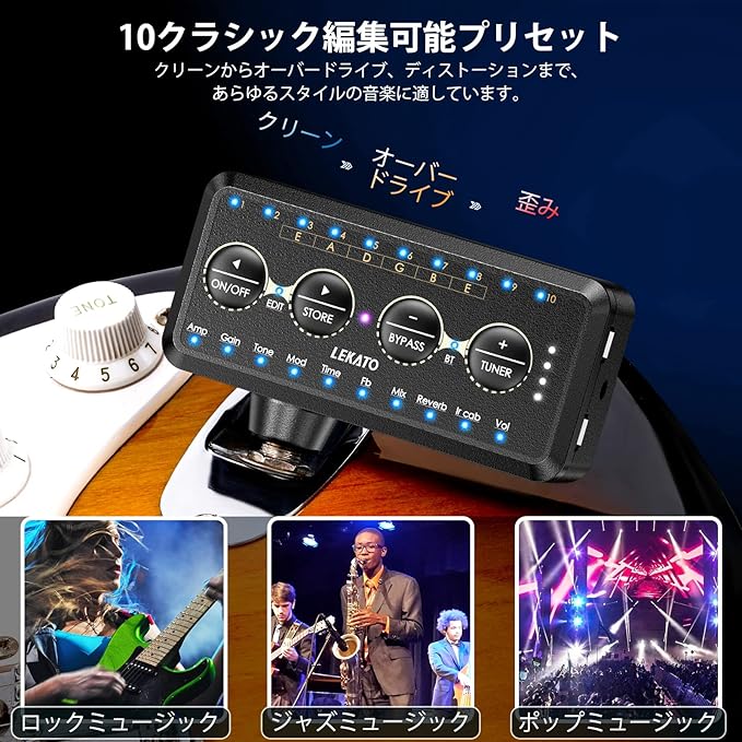 男女兼用 カジュアルウェア PeaveyギターHyperX II ヘッドフォンアンプ