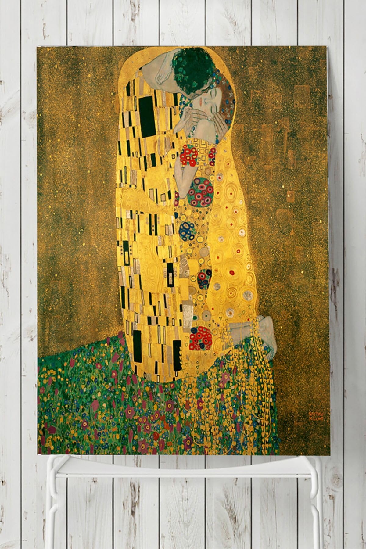 Postermanya (pster5689) Klimt - The Kiss Sanatsal Poster 70x100cm