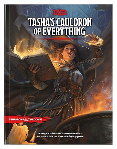 Dungeons & Dragons: Tasha’s Cauldron of Everything (D&D Rules Expansion book): 1 (Dungeons & Dragons ) (Dungeons & Dragons New Release)