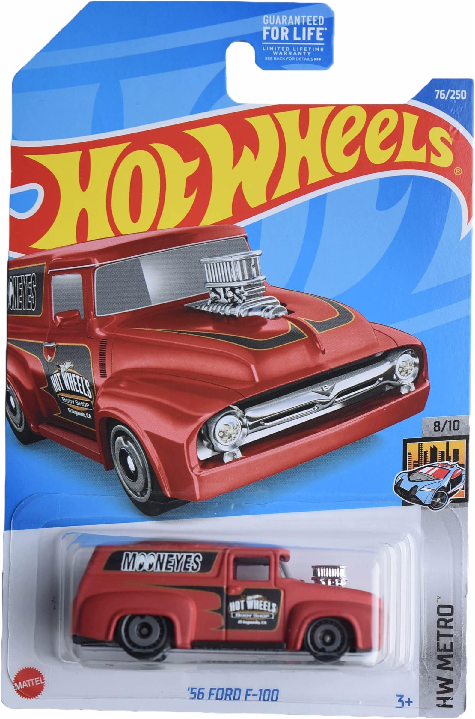 56 Ford F-100, Metro 8/10 [red]