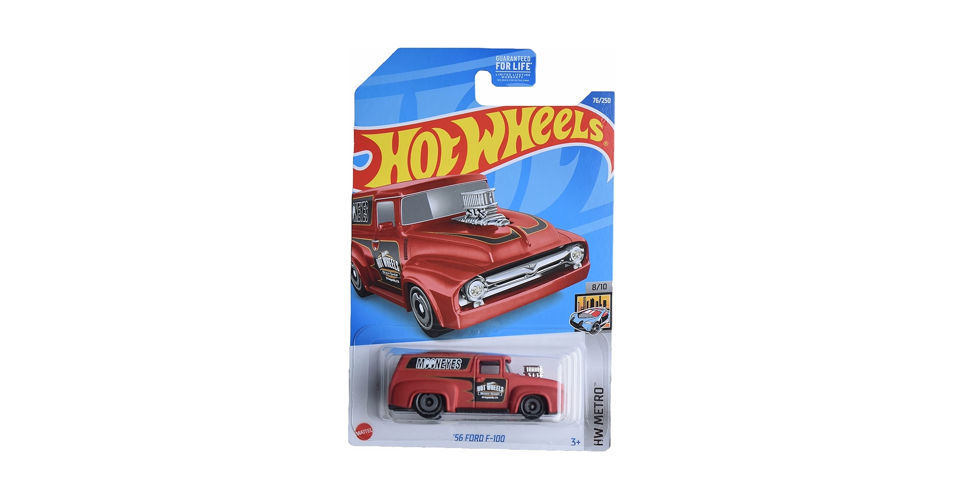Amazon.com: Hot Wheels '56 Ford F-100, Metro 8/10 [red