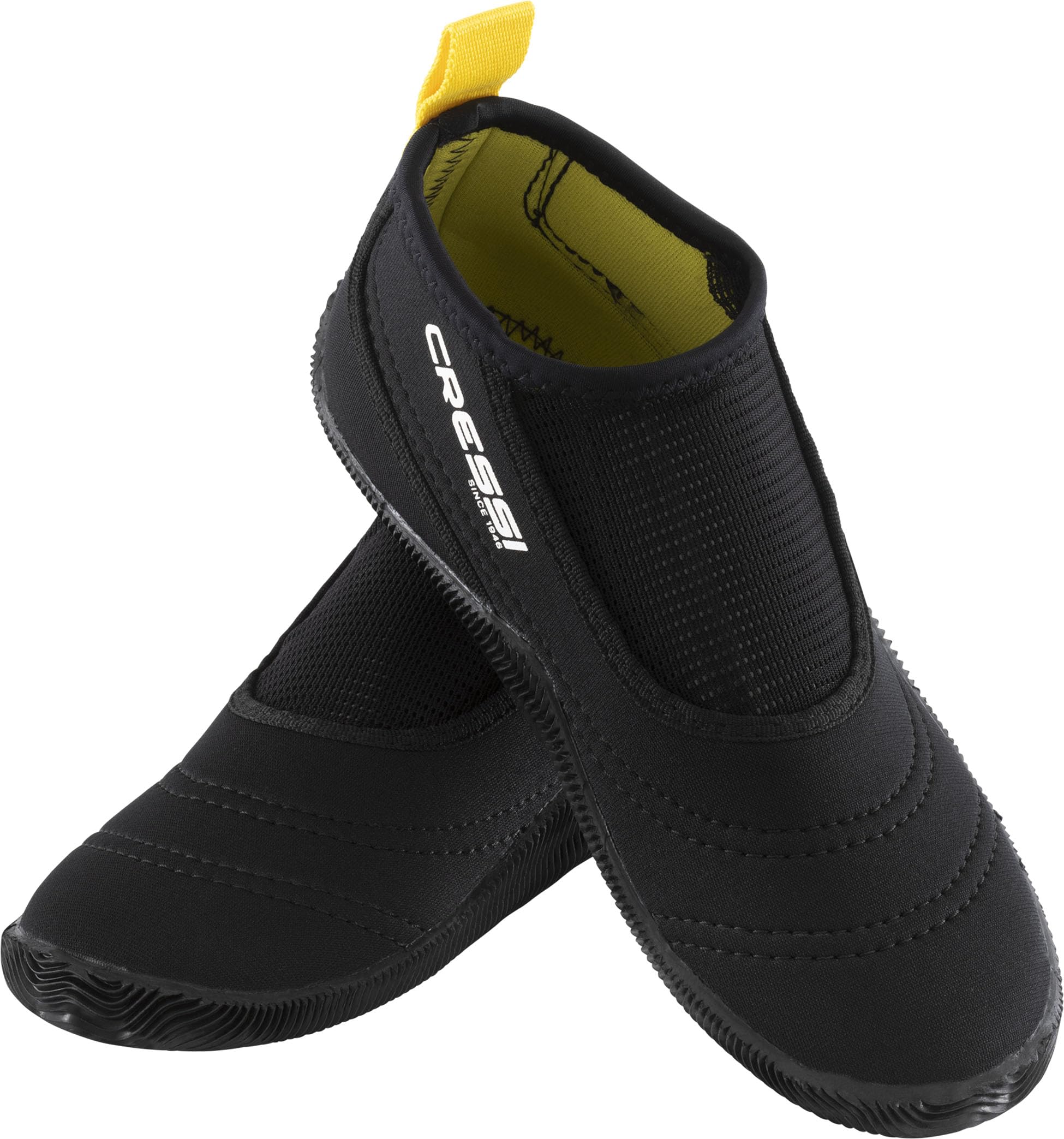 CRESSI Aquatrek Boots - Comoda Calzatura da Acqua Progettata per Gli Ambienti Marini, Nero, Unisex