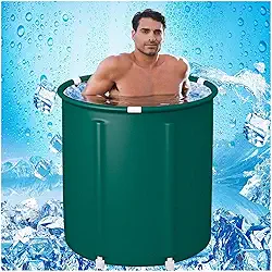 Banheira para Adultos, Banheira de Fria Inflável Portátil, Fácil de Montar Ive Bath Usado para Interior e Exterior