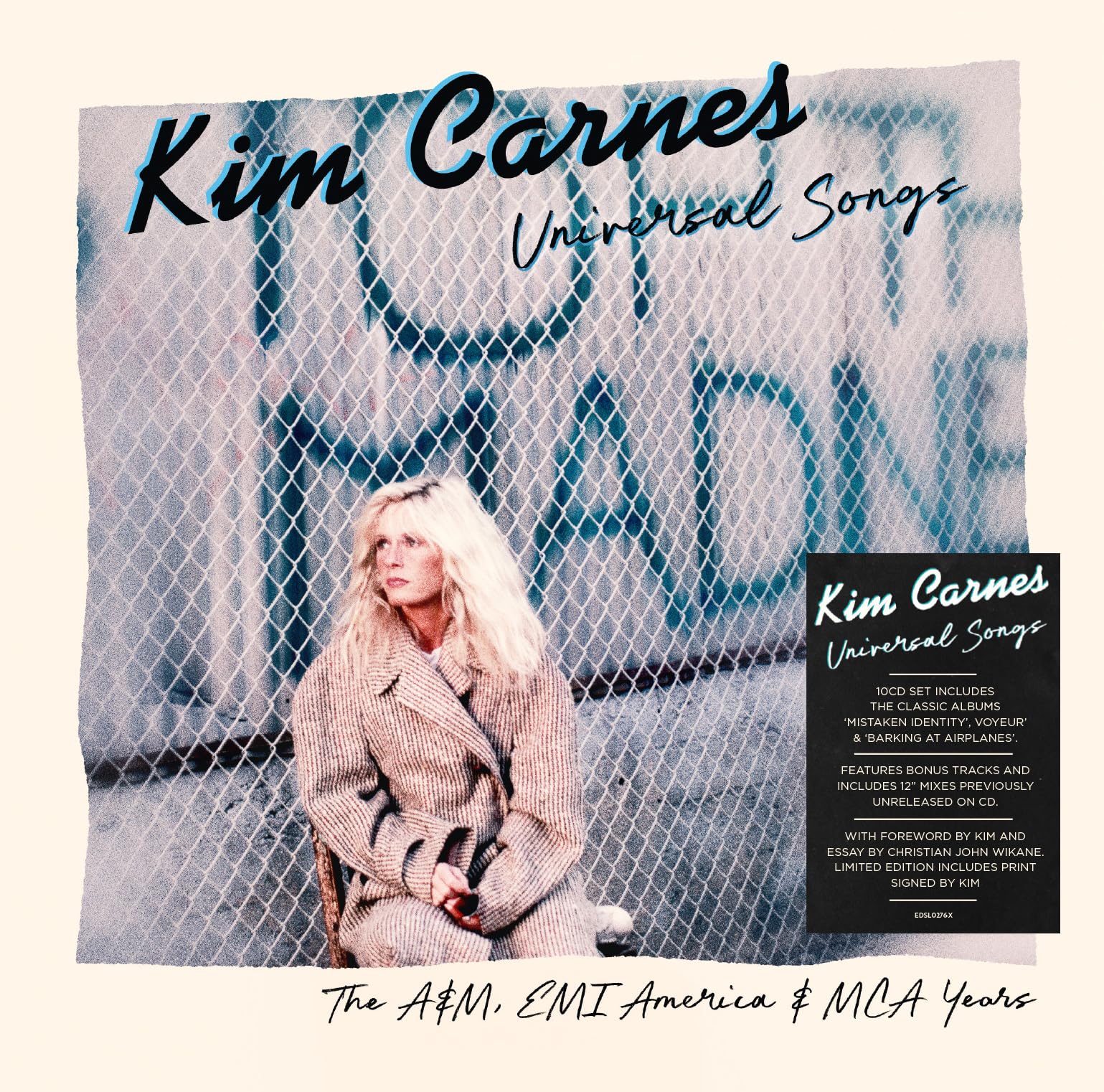 Kim Carnes, Universal Songs: The A&M, EMI America & MCA Years - Signed Deluxe Edition
