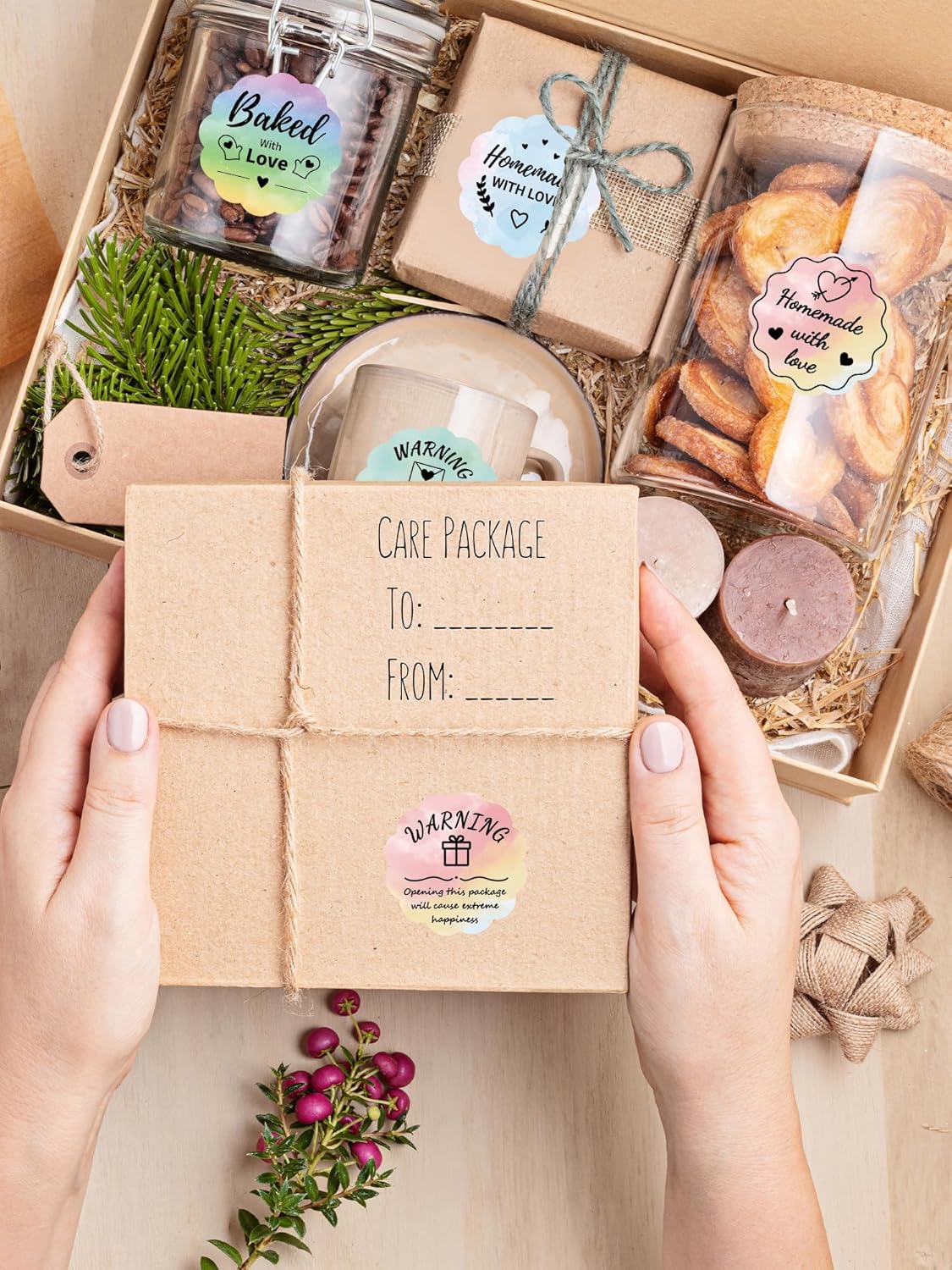 M110 Thermal Labels Round - 1.96"(50MM) Original M100 Print Master Label Refill Compatible with Phomemo M100 M110 M220 M221 M160 M250 N20 Labels Maker, Gradient Sticker for DIY, Logo, Barcode,3 Rolls - Image 3