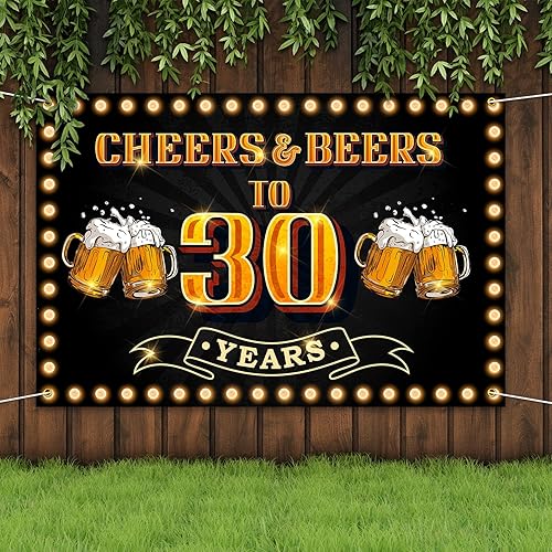 Miniatura 17 de Cartel de "Cheers and Beers to 21 Years", fondo de feliz cumpleaños 21 para hombres y mujeres, fotografía, cumpleaños, aniversario, fiesta