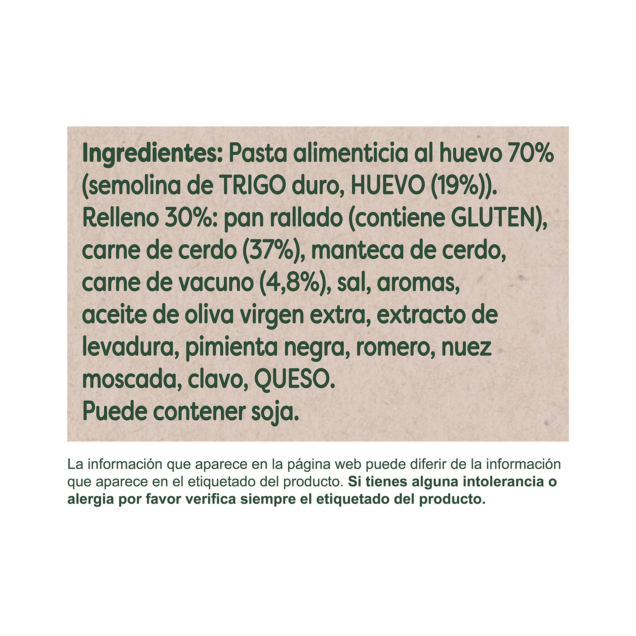 Knorr Pasta Rellena Ravioli de Carne 250g