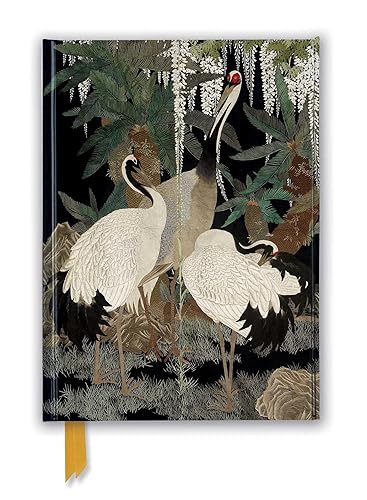 Ashmolean: Cranes, Cycads and Wisteria by Nishimura So-zaemon XII (Foiled Journal) (Flame Tree Notebooks)