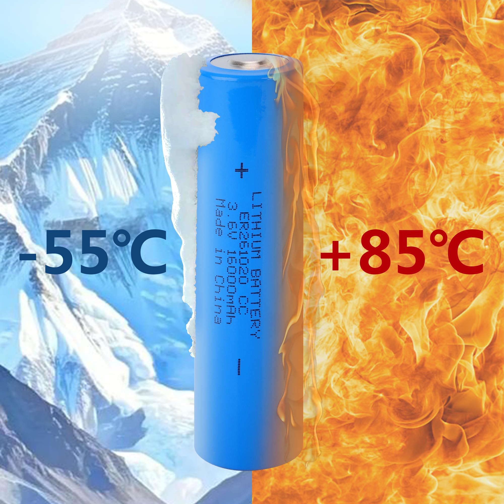 ER261020 3,6 V 16000 mAh Primär-Lithiumbatterie, 20 Stück, doppelte C-Größe, Lithium-Thionylchlorid-Batterie, nicht wiederaufladbar für Smart-Messgeräte, GPS-Tracker, Industriesensoren