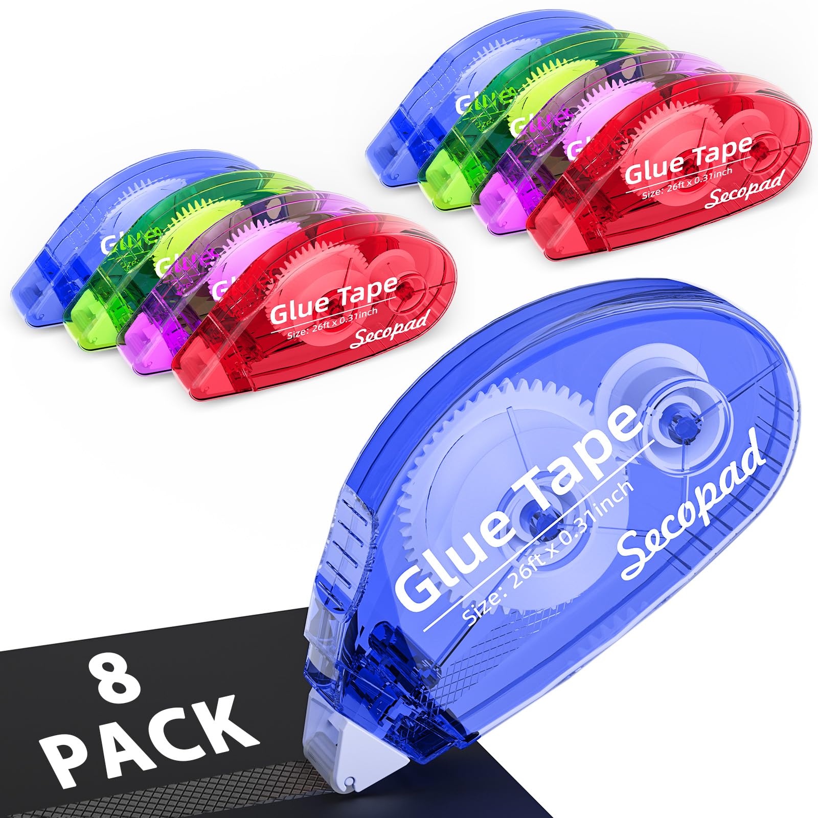 Secopad Scrapbook Tape - 8 Pack -10