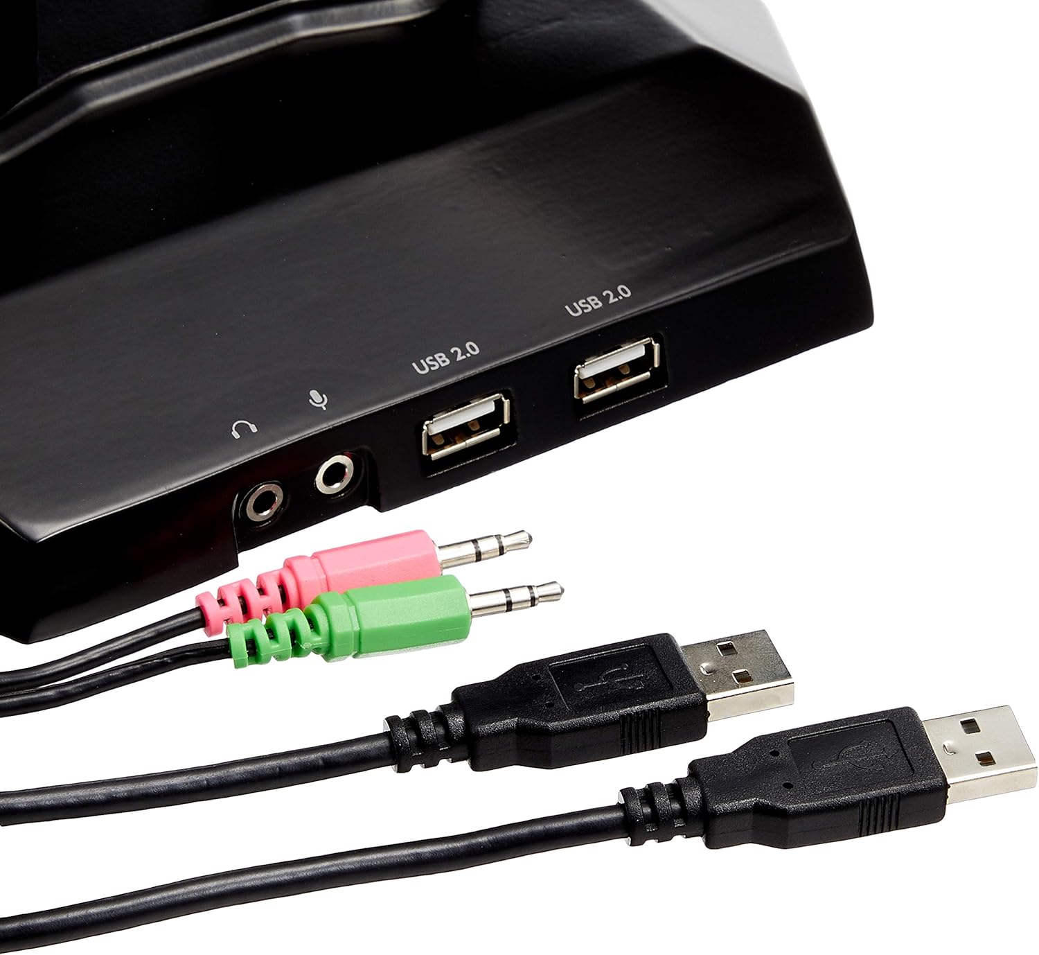 アイ・オー・データ I-O Data DA-ARMD4 Monitor Arm (Dual), GigaCrysta VESA Standard, USB Port, Audio Terminal, Japanese Manufacturer