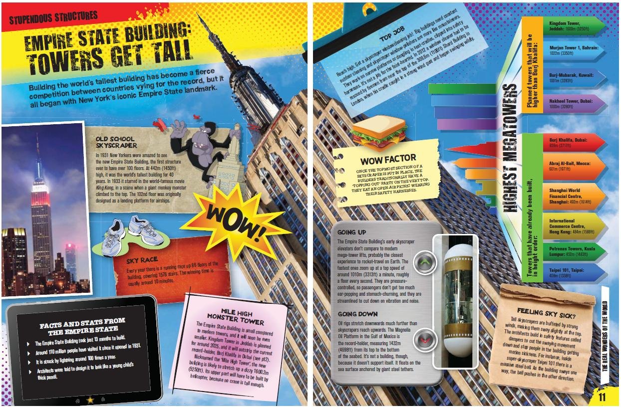 Not For Parents Real Wonders of the World: Everything You Ever Wanted to Know [Lingua Inglese]