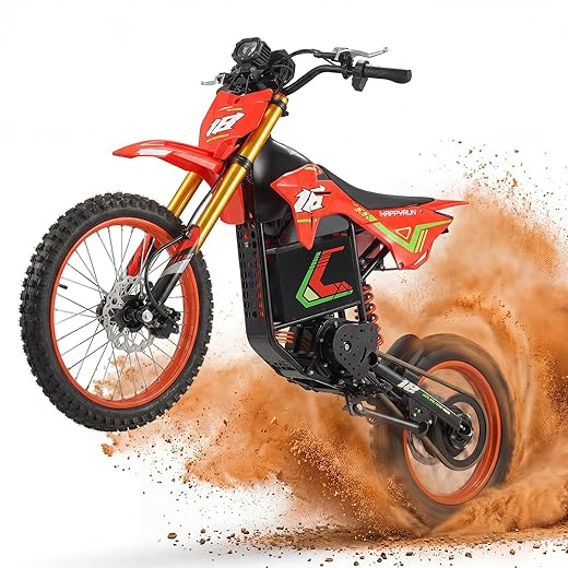 Electric Dirt Bike (46 mph Max/6000W Peak) - $1,499.00