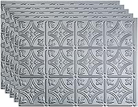 Vista 20 de FASÄDE Panel decorativo de vinilo para salpicaduras de estilo/patrón tradicional 1 en acero galvanizado (muestra de 6 x 6 pulgadas)