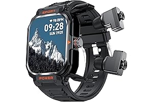 Smartwatch with Integrated Earbuds: The Ultimate 2-in-1 Device for Men