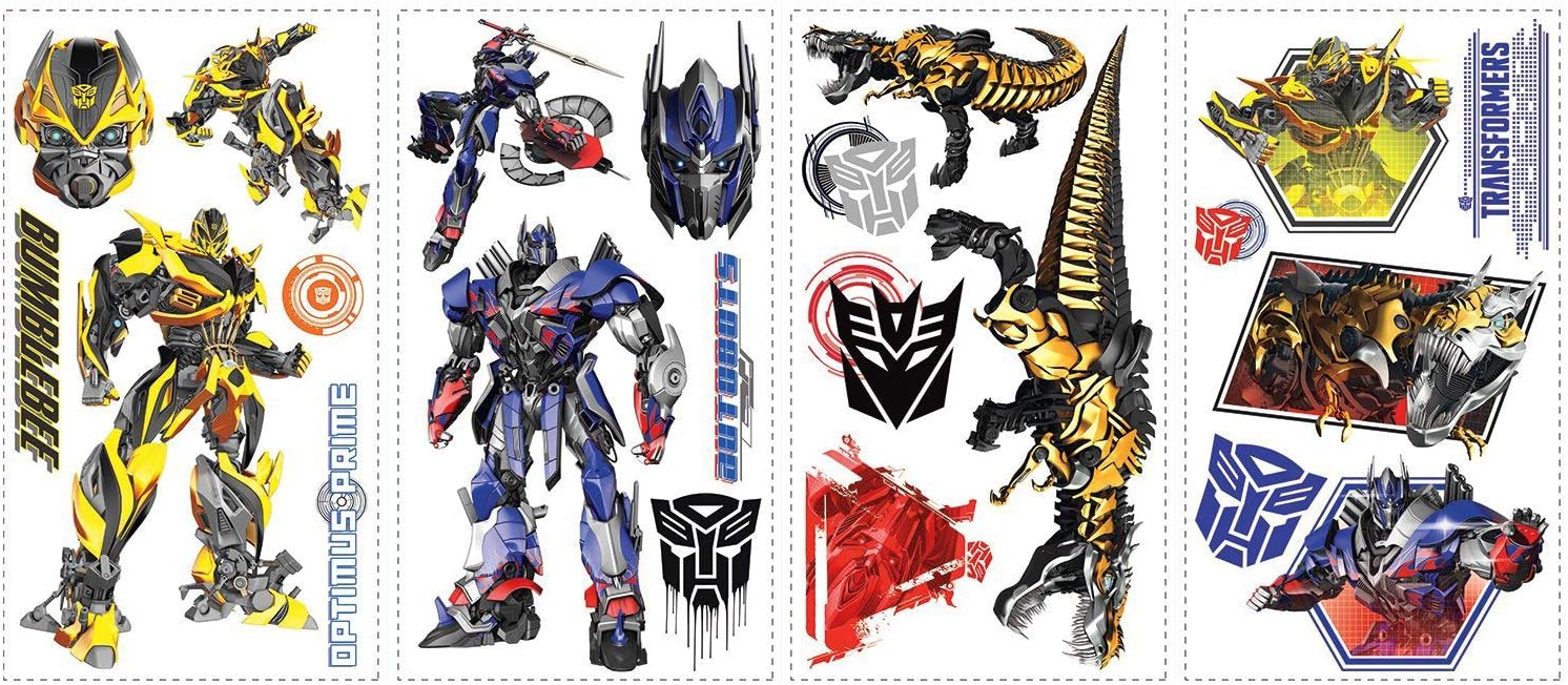 RoomMates Transformers: Age of Extinction Peel and Stick Wall Decals