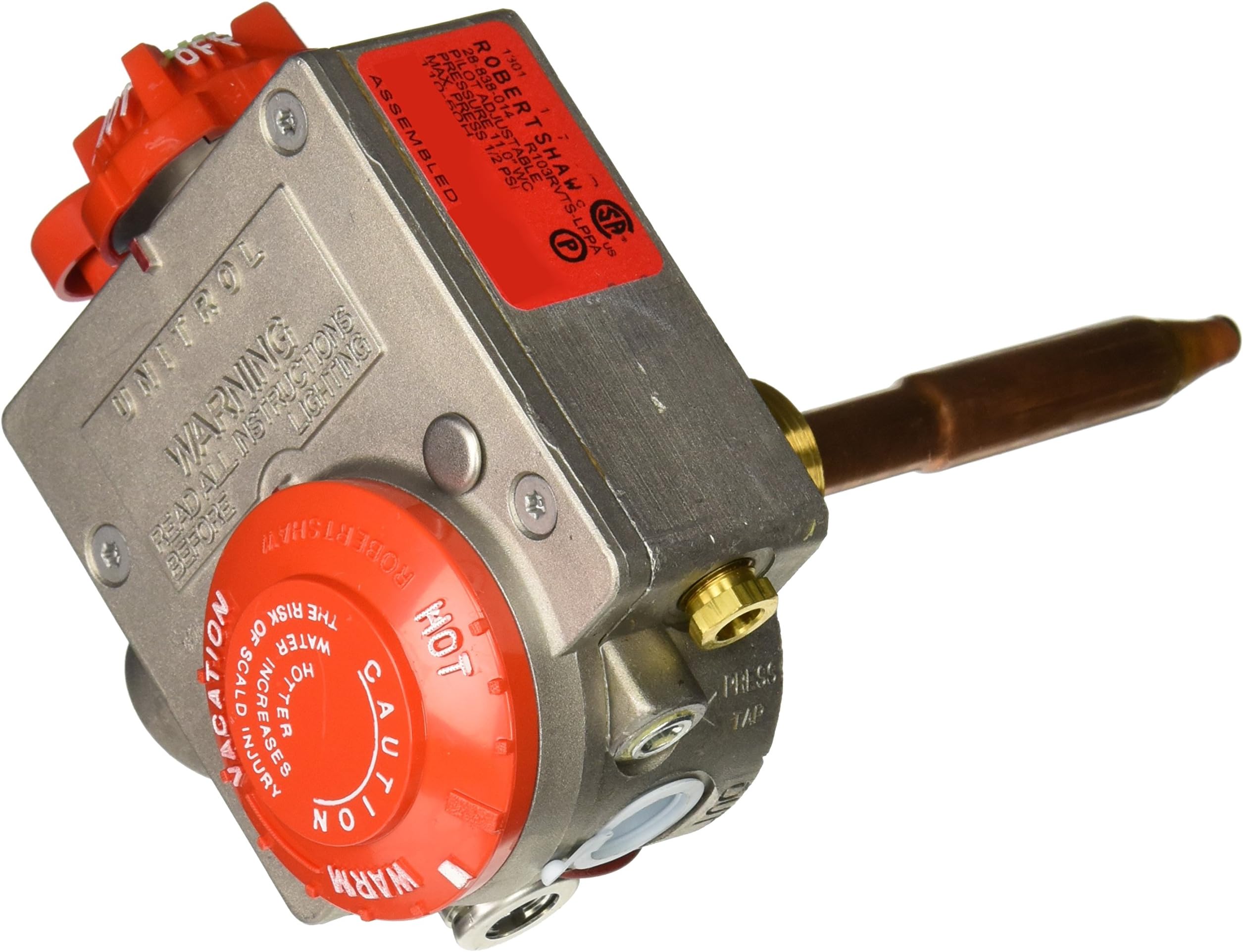 Invensys(110-508 Replacement Water Heater Gas Control for LP Gas