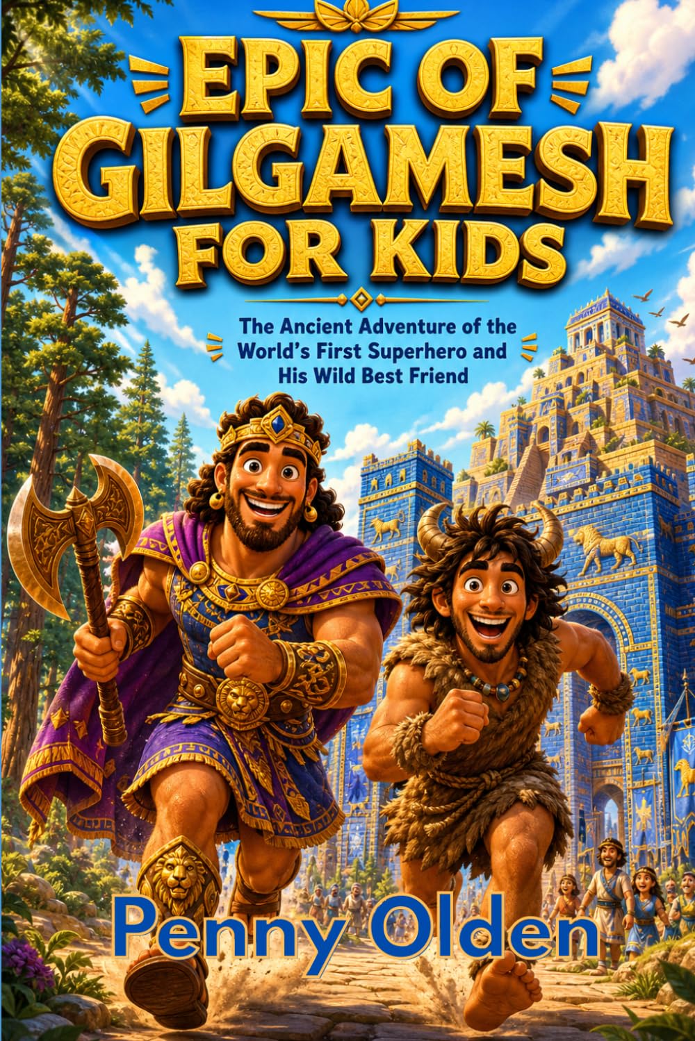 Epic of Gilgamesh for Kids: The Ancient Adventure of the World’s First Superhero and His Wild Best Friend