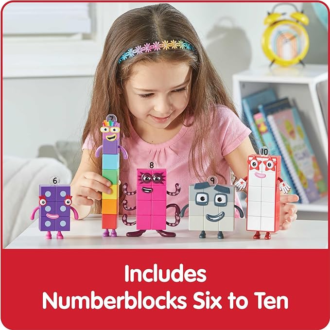 Figuras Numberblocks Friends Six to Ten - Set de Figuras de Acción miniatura 3