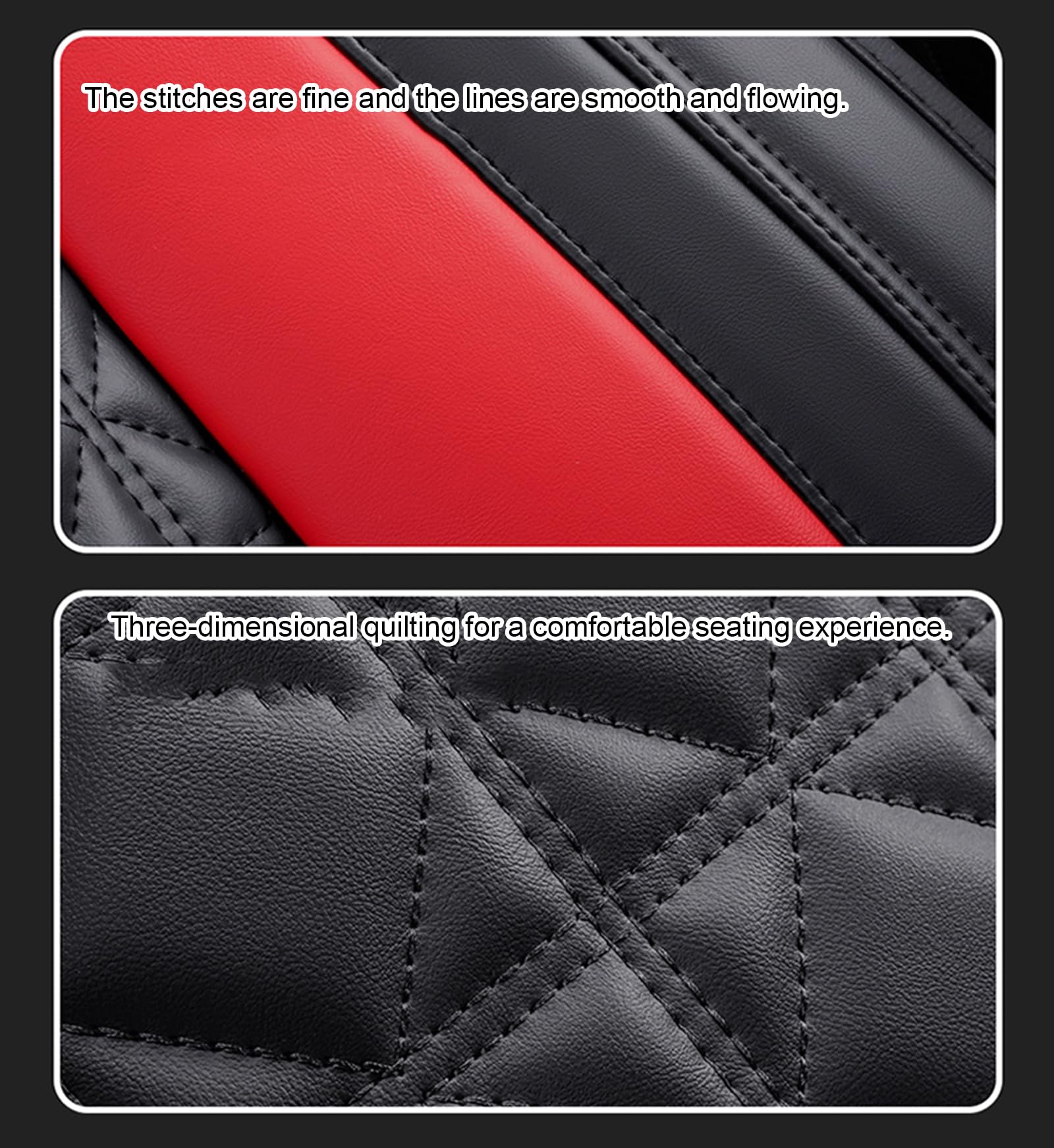 Set completo di coprisedili per auto, coprisedili in pelle a 5 posti per | Coprisedili anteriori e posteriori, protezioni impermeabili per cuscini per sedili auto, misura universale per