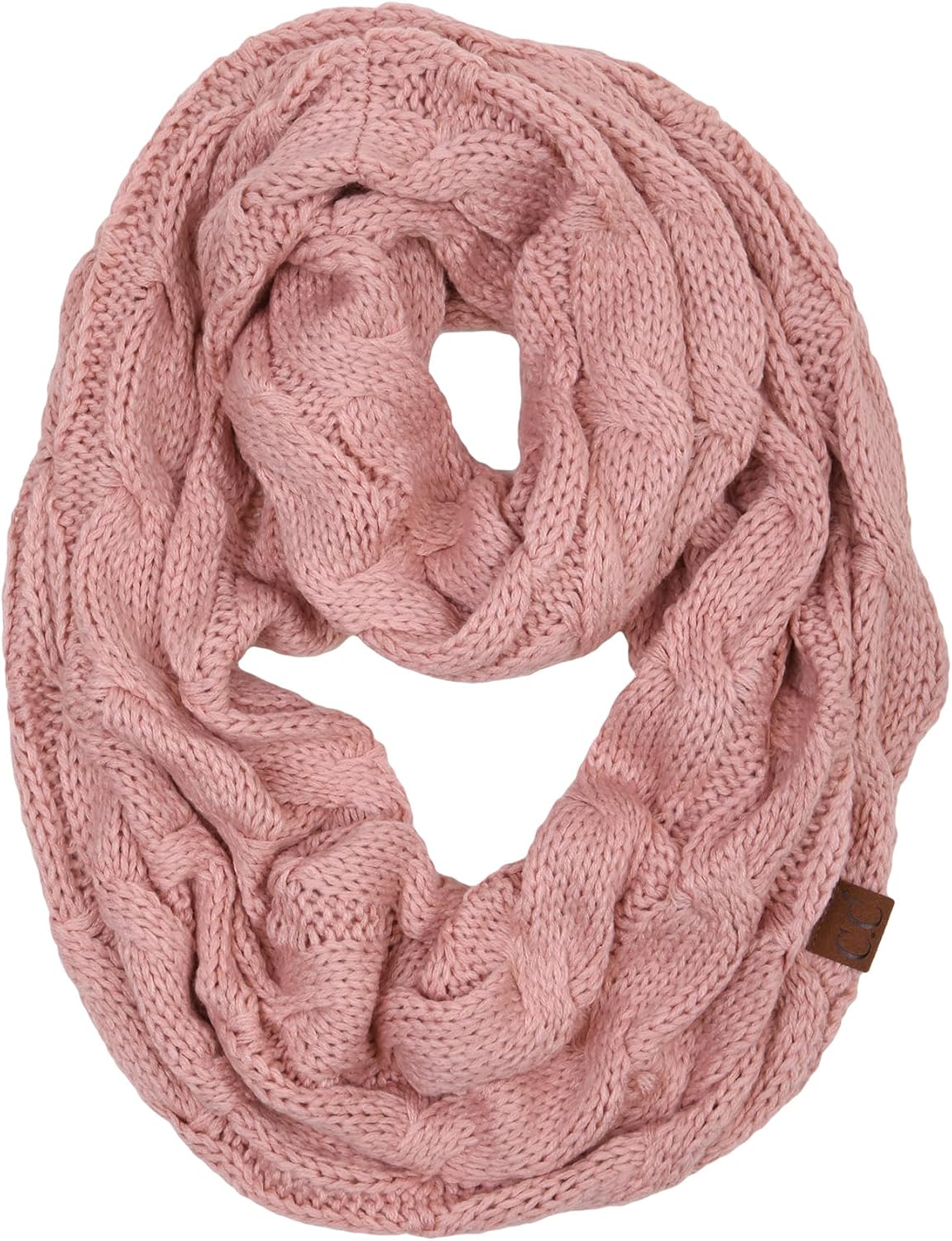 Funky Junque Infinity Scarf for Women – Oversized Chunky Winter Scarf, Colorful Fall Scarves, Soft Sweater Wrap Cozy Style