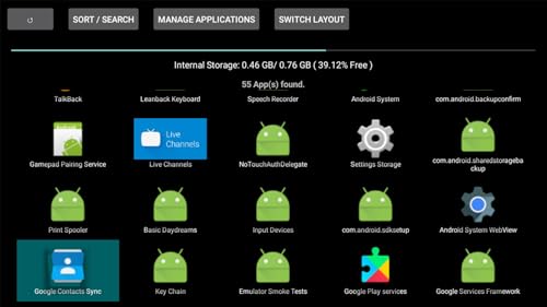 AppList Manager