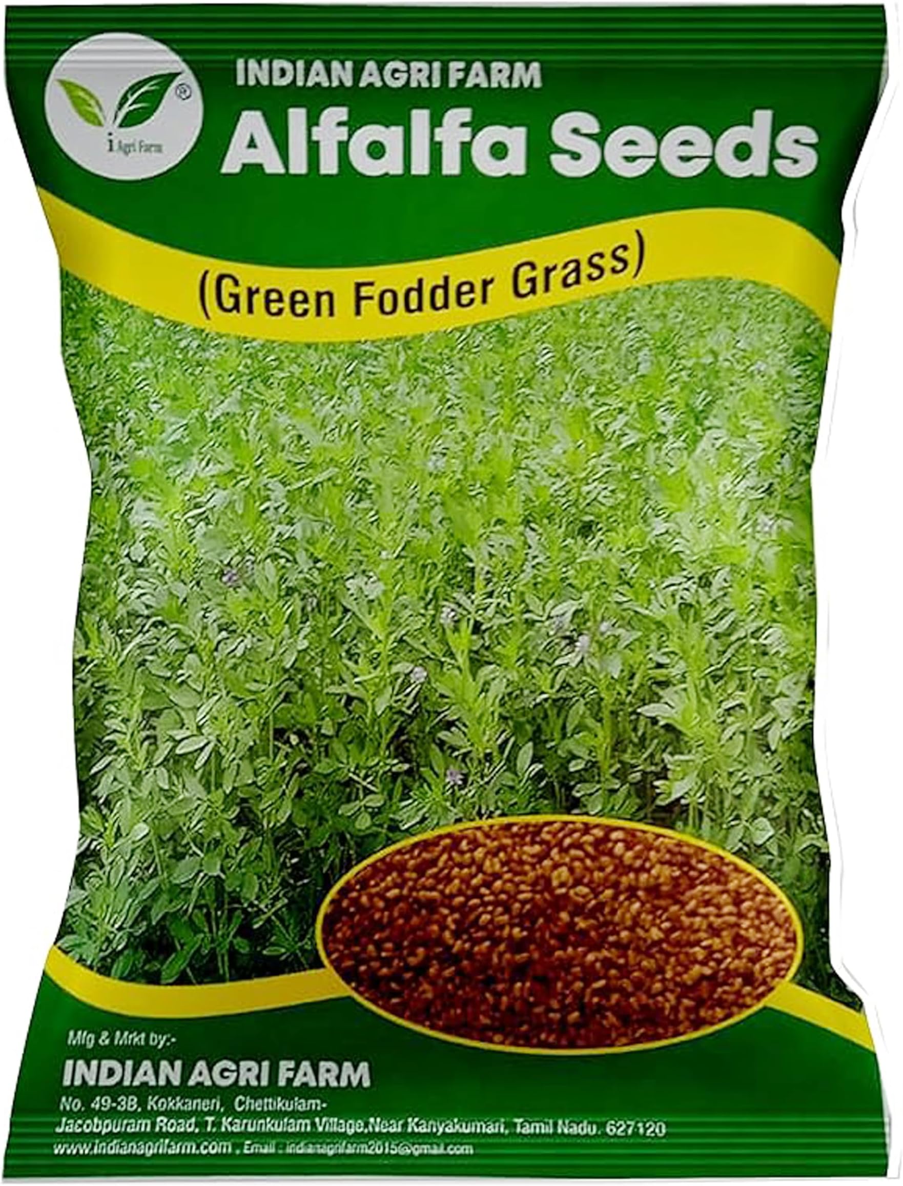 Alfalfa/Lucerne/kuthirai Masal Seeds -250 gram For Fodder Cultivation