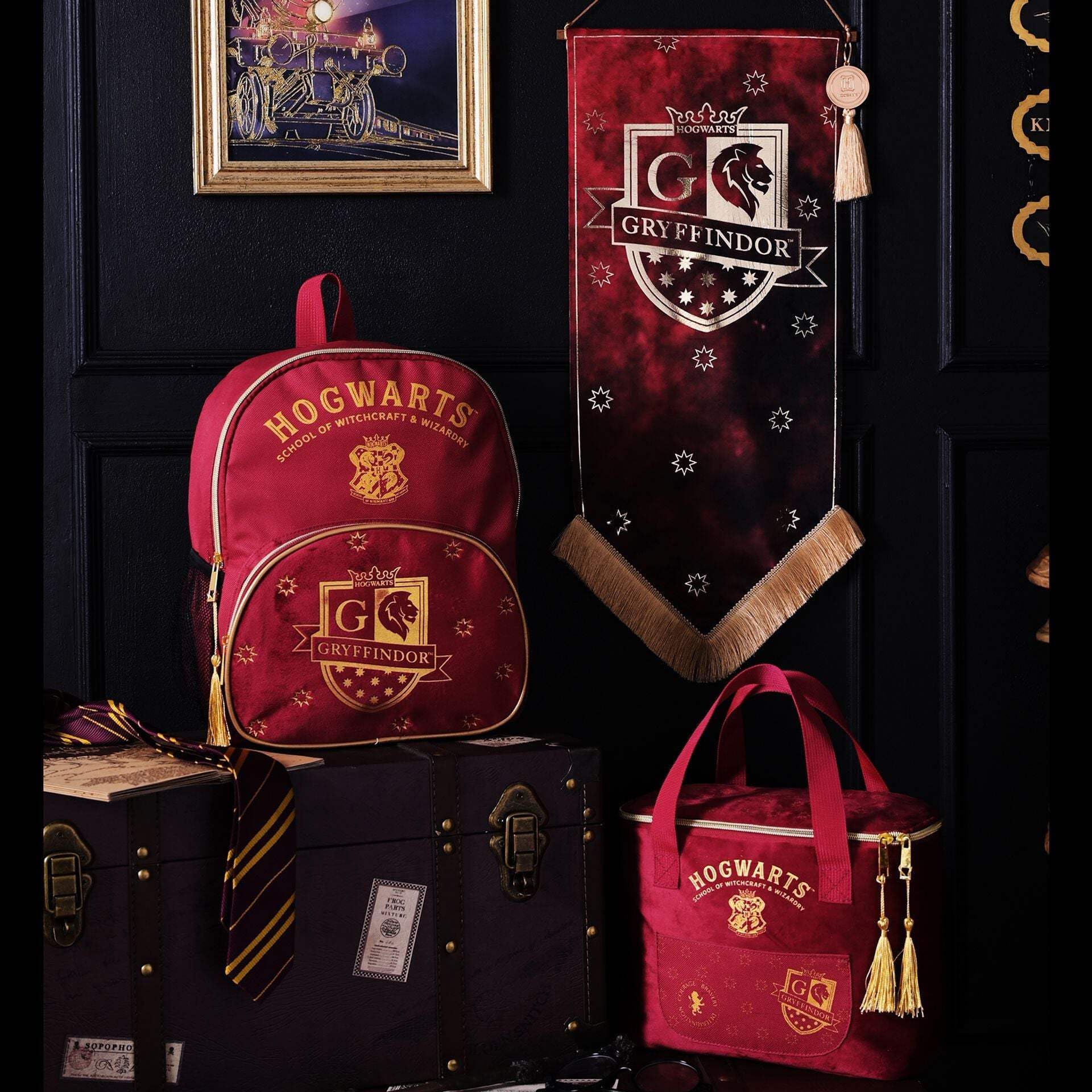 Widdop and Co Warner Bros Harry Potter Alumni - Pancarta colgante Gryffindor