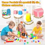 Blocs magnétiques, Blocs de construction magnétique, Tuiles d'aimant Jouets pour enfants STEM Jouets sensoriels Montessori pour 3+ Garçons de l'année & Filles, Jouets pour enfants Cadeau idéal pour les tout-petits avec autisme
