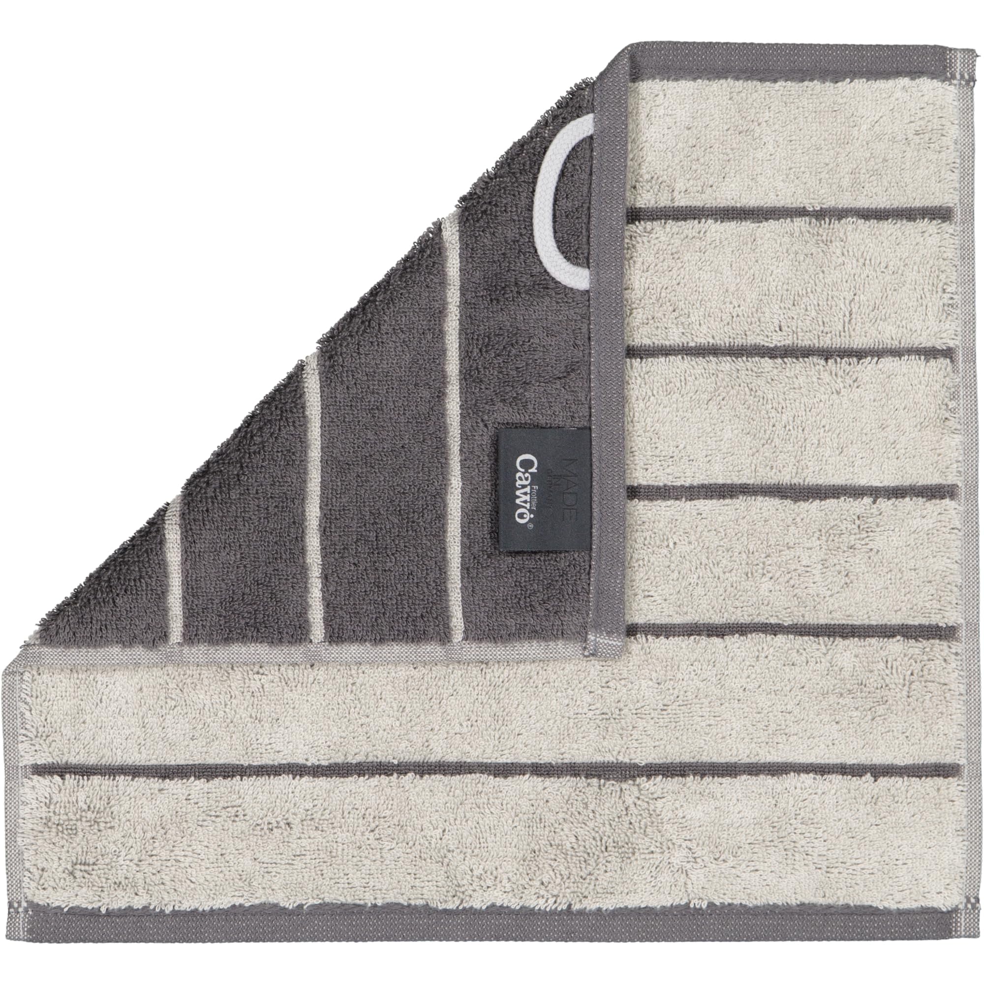 Cawoe Asciugamano 50x100 590, Platino, Uni : Cawö