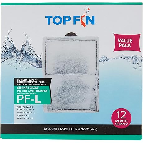 Top Fin Silenstream Large PF-L Filter Cartridges Refill