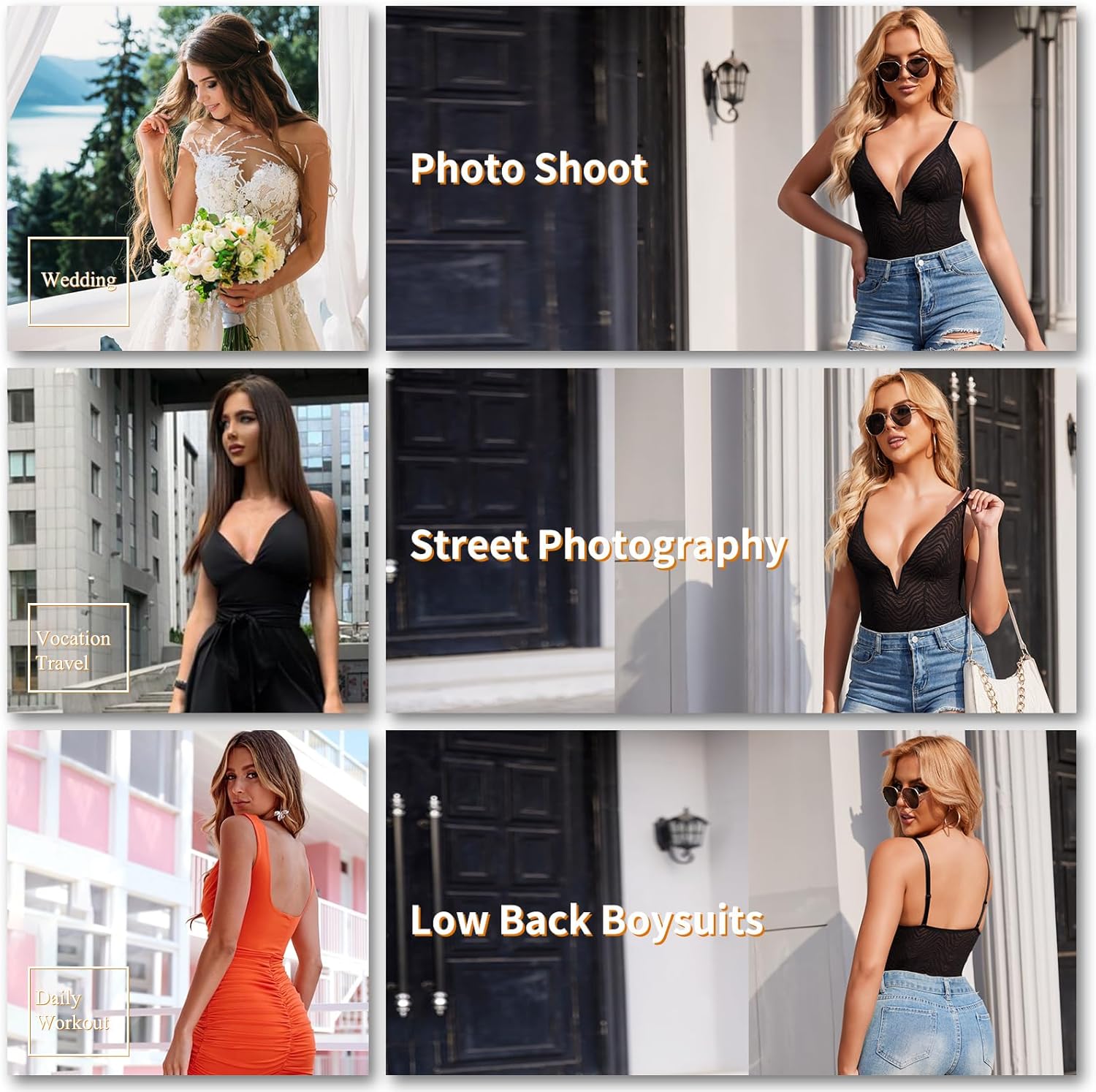 JOYSHAPER Lace Shapewear Bodysuits Deep V Lace Corset Tops Thong Bodysuits Tummy Control Body Shaper - Image 5