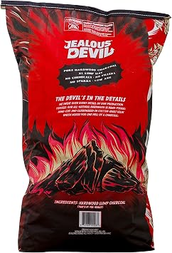 Jealous Devil All Natural Hardwood Lump Charcoal (20 lb Chunx)