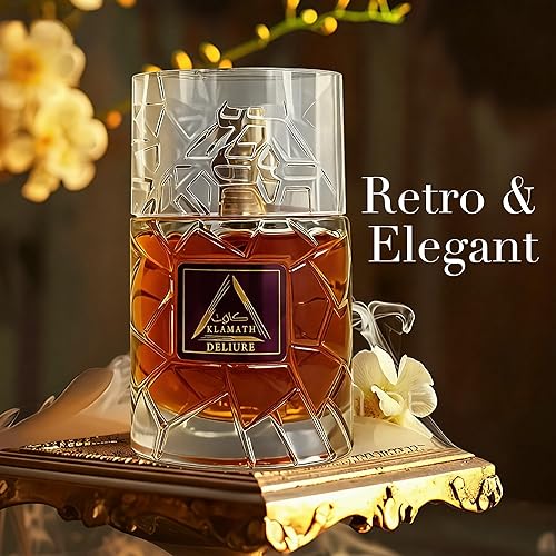 Miniatura 2 de Colonia Klamath-Deliur de larga duración para hombre, vainilla, picante cálido, ámbar, aroma a canela, Eau de Toilette en espray de 3.4 fl oz