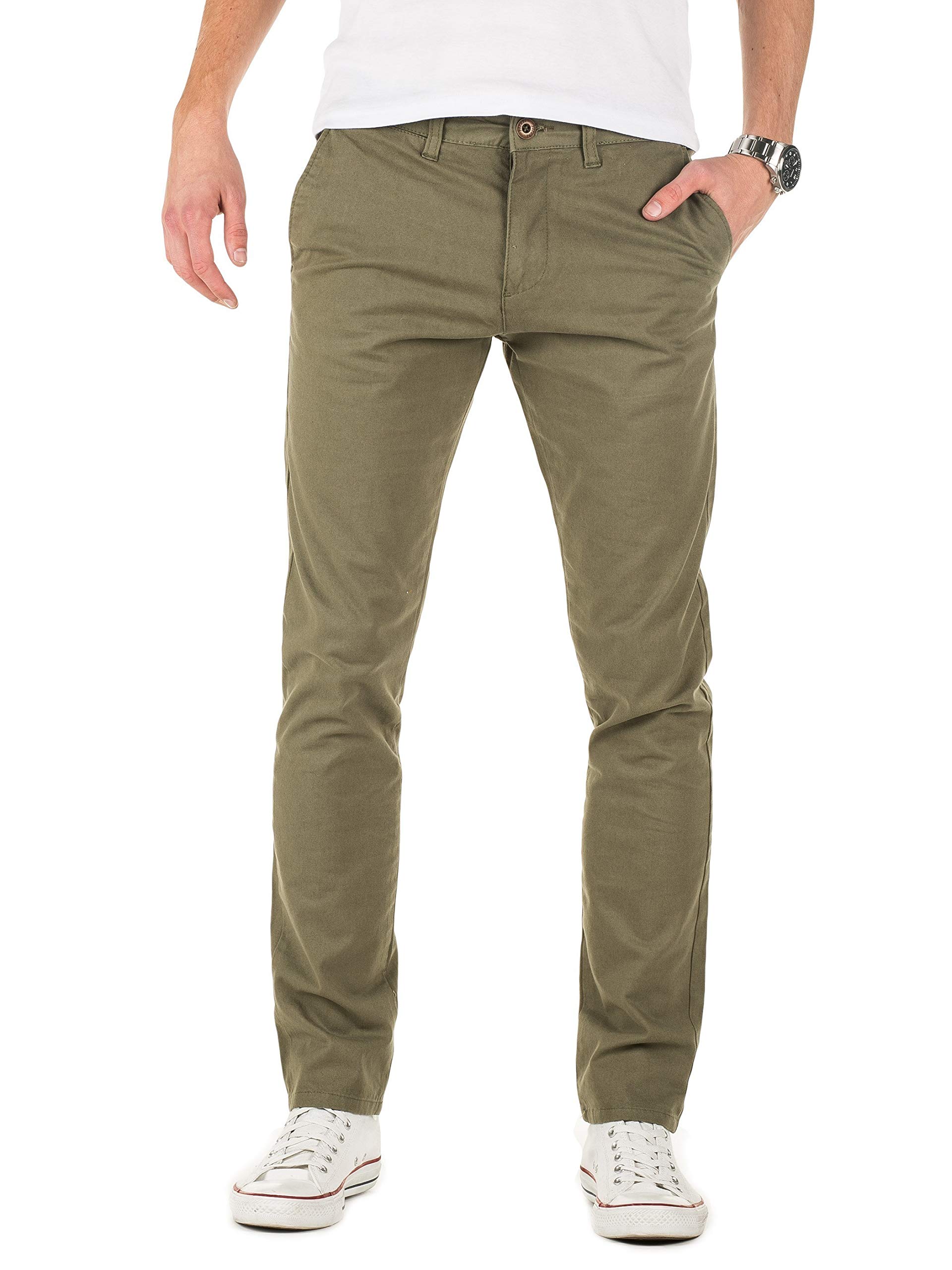 Yazubi Herren Chinohose M191 - Chino Hose by Yzb Jeans