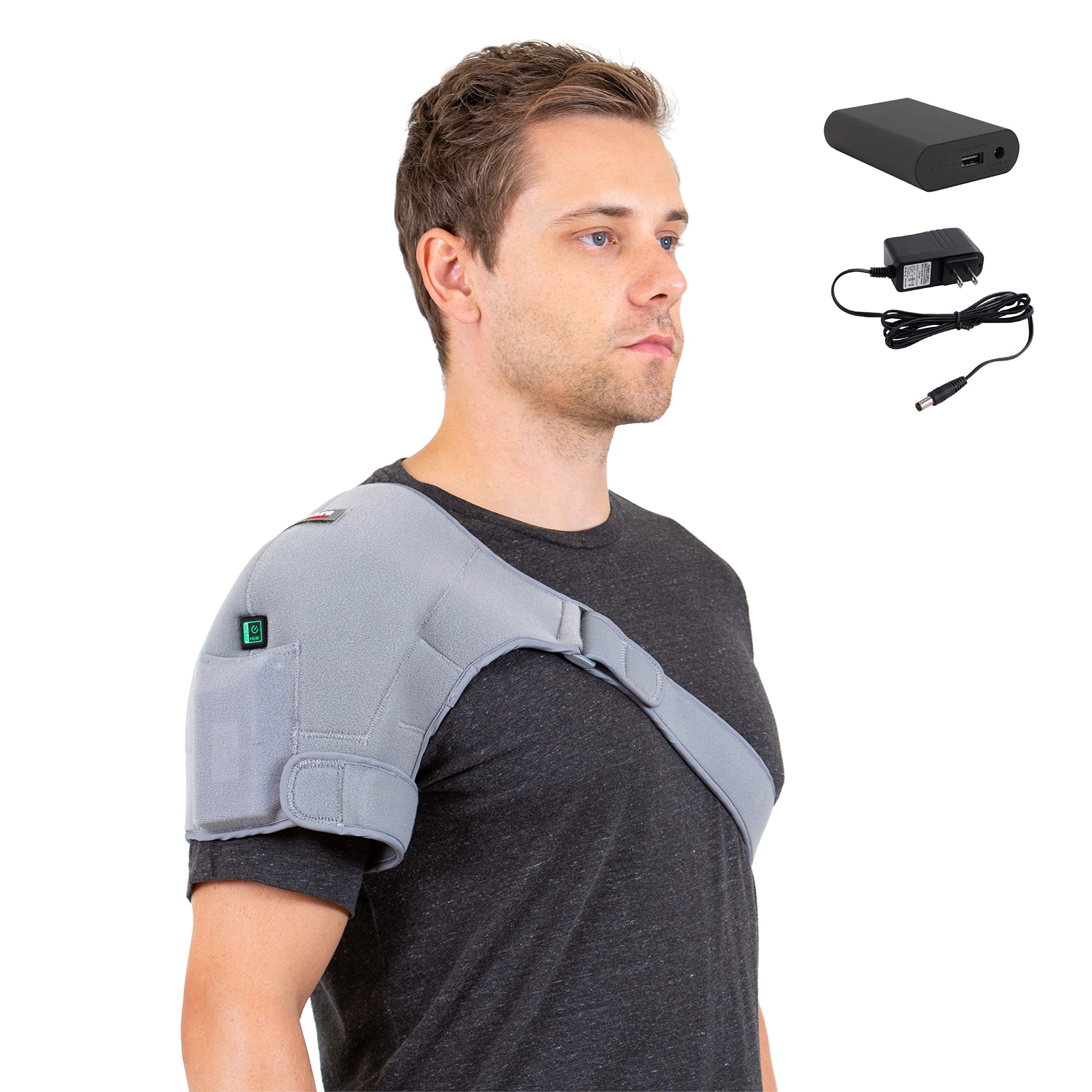 Buy [Portable Battery] Venture Heat Infrared Shoulder Heating Pad for Pain Recovery Heated