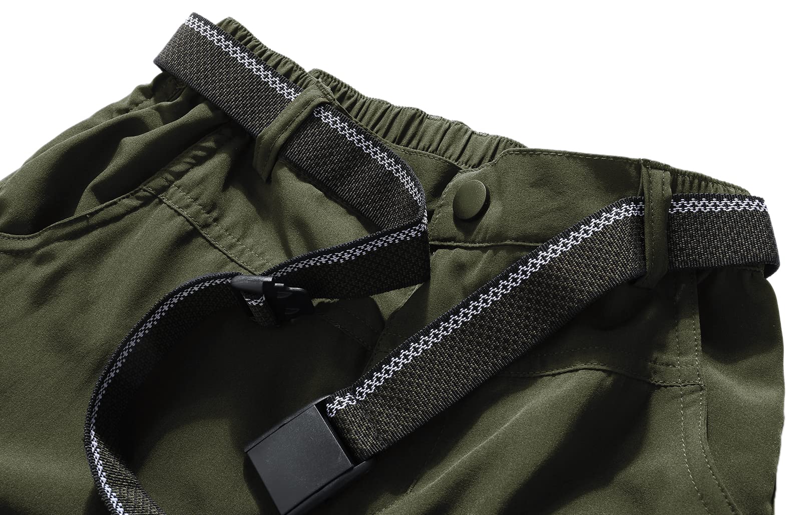 DAFENGEA Pantalones cargo de senderismo para niños, informales, al aire libre, secado rápido, para senderismo, montañismo, convertibles