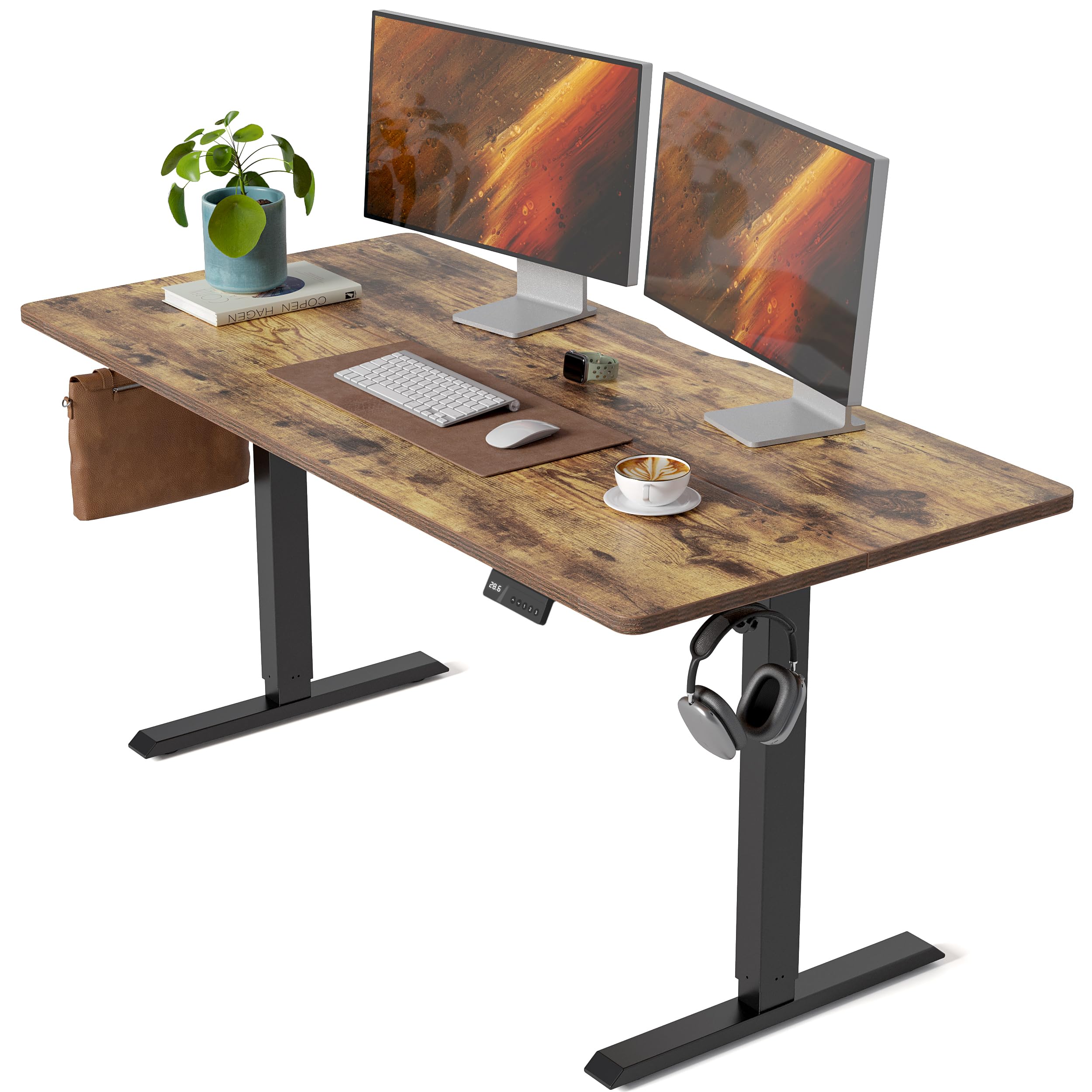 Amazon.com: CubiCubi 63 x 28 Large Standing Desk, Height