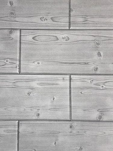 Miniatura 14 de À LA MAISON CEILINGS WP104rs-48 Tablones de techo de madera de espuma de 39 x 6 pulgadas, salvia rústica, paquete de 48 (78 pies cuadrados/caja)